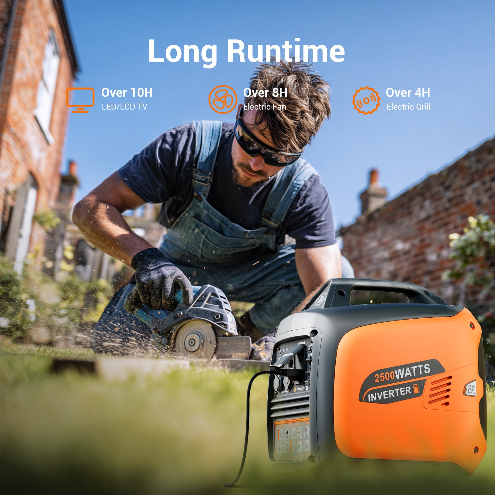 Efurden 2500/4800-Watt Generator