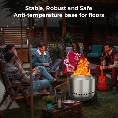 Efurden 20 Inch Smokeless Fire Pit