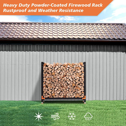 Efurden Firewood Rack Outdoor