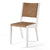 Efurden Aluminum Hand-woven Rattan Dining Chairs for 6