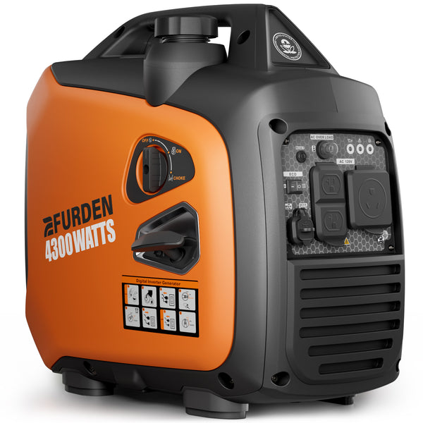 Efurden 4300W Quiet Portable Gasoline Inverter Generator