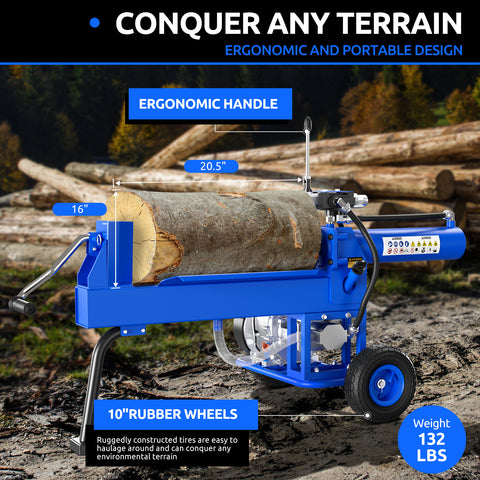 Efurden Portable Gas Log Splitter