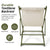 Efurden Textilene Sling Chairs Set of 2