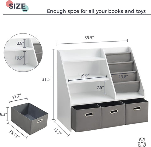 Efurden Kids Bookshelf