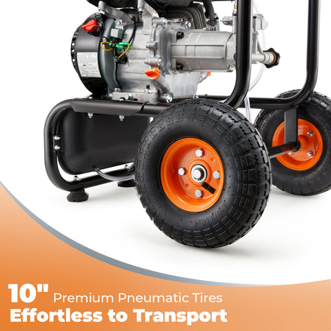 Efurden Gas Pressure Washer, 3500PSI 2.3GPM