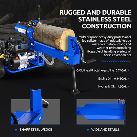 Efurden Portable Gas Log Splitter