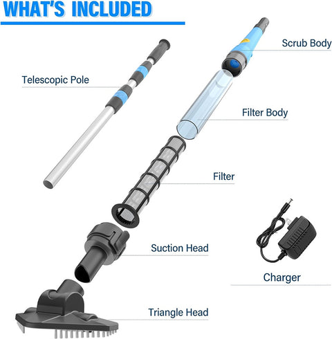 Efurden Cordless Pool Vacuum