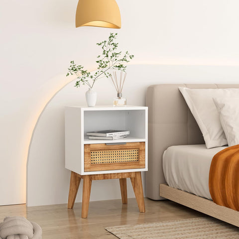 Efurden Nightstand Modern Bedside Table