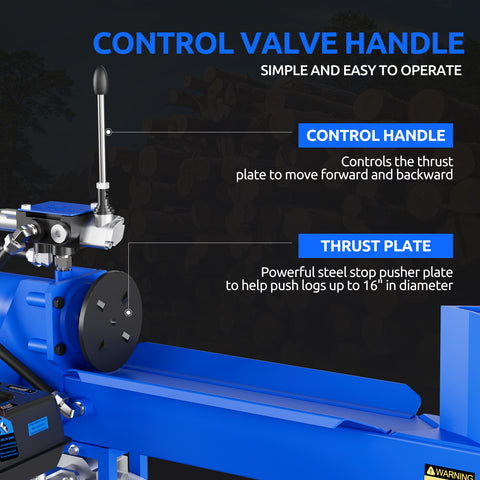 Efurden Portable Gas Log Splitter