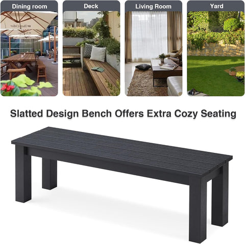 Efurden Outdoor Benches - 59''