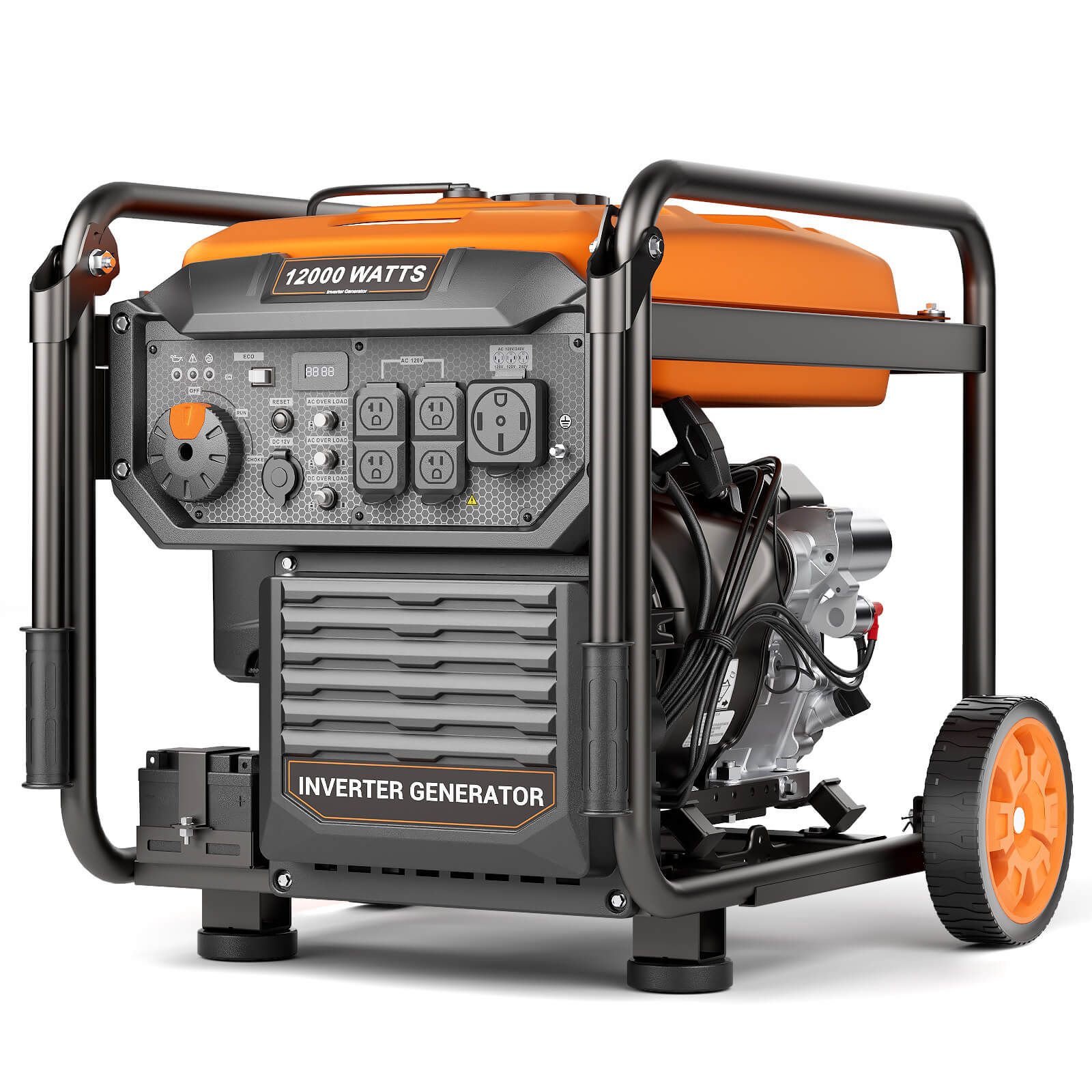 Efurden 12000W Gasoline Inverter Generator | Electric Start | EPA Compliant – for Whole House Backup, Jobsite, Large Events