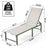Efurden Outdoor Aluminum Chaise Lounge 1 PC