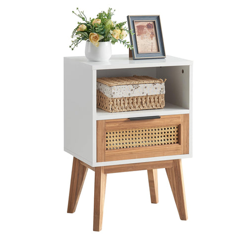 Efurden Nightstand Modern Bedside Table