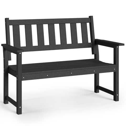 Efurden 2-Person HDPE Outdoor Bench